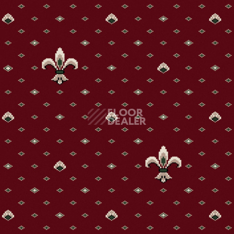 Ковролин ECO Виктория 01 (лилия) Red фото 1 | FLOORDEALER